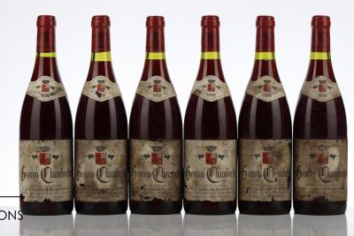 GEVREY CHAMBERTIN LAVAUX ST JACQUES 1988 - Armand Rousseau - 6 Bottles
