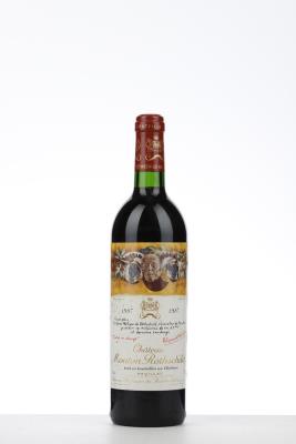 MOUTON ROTHSCHILD 1987 - Mc - 1 Bottle