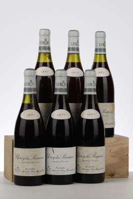 CHOREY LES BEAUNE 1985 - Leroy Negociant - 6 Bottles