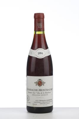 CHASSAGNE MONTRACHET CLOS DE LA BOUDRIOTTE 1994 - Ramonet - 1 Bottle