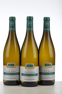 BOURGOGNE PINOT BLANC 2014 - Henri Gouges - 3 Bottles