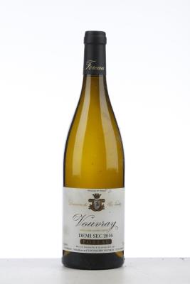 VOUVRAY DEMI SEC DOMAINE DU CLOS NAUDIN 2016 - Philippe Foreau - 1 Bottle