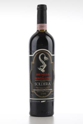 BRUNELLO DI MONTALCINO CASE BASSE RISERVA 1990 - Soldera - 1 Bottle