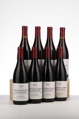 NUITS ST GEORGES AUX CHAMPS PERDRIX 2001 - Alain Michelot - 8 Bottles