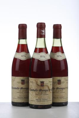 CHAMBOLLE MUSIGNY LES SENTIERS 1976 - Maurice Sigaut - 3 Bottles
