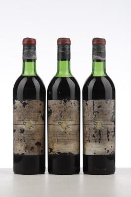 GRAND PUY LACOSTE 1970 - Barriere - 3 Bottles