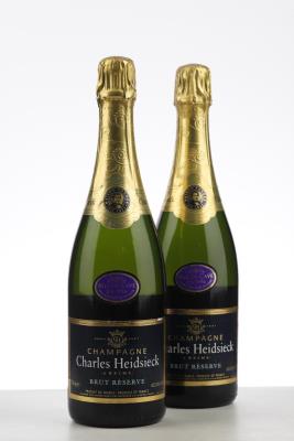 CHARLES HEIDSIECK BRUT RESERVE MISE EN CAVE 1996 1996 - Charles Heidsieck - 2 Bottles