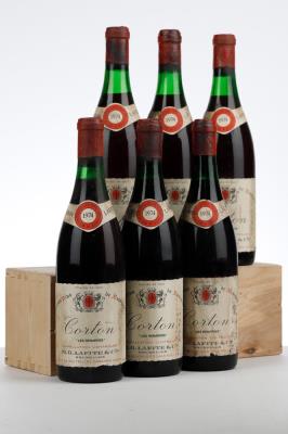 CORTON LES RENARDES 1974 - Lafite - 6 Bottles