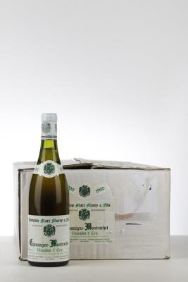 CHASSAGNE MONTRACHET BLANC VIRONDOT 1990 - Marc Morey - 12 Bottles - Oc 12