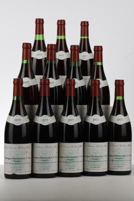 CHASSAGNE MONTRACHET MORGEOT 1977 - Rene Lamy Pillot - 12 Bottles