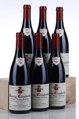 GEVREY CHAMBERTIN LAVAUX ST JACQUES 2004 - Denis Mortet - 6 Bottles