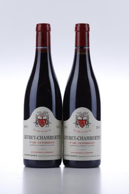 GEVREY CHAMBERTIN LE POISSENOT 2011 - Geantet Pansiot - 2 Bottles