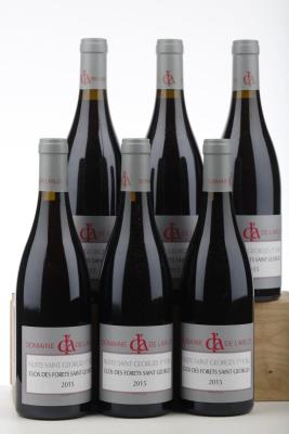 NUITS ST GEORGES CLOS DES FORETS ST GEORGES 2015 - Domaine de l'Arlot - 6 Bottles