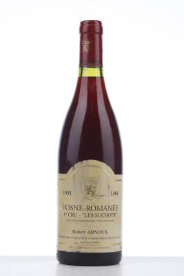 VOSNE ROMANEE LES SUCHOTS 1991 - Robert Arnoux - 1 Bottle
