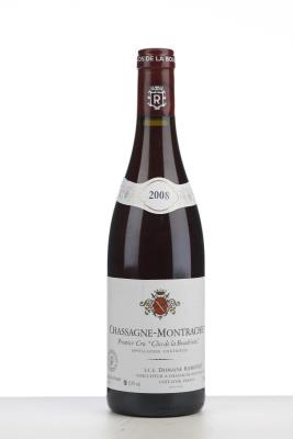CHASSAGNE MONTRACHET CLOS DE LA BOUDRIOTTE 2008 - Ramonet - 1 Bottle