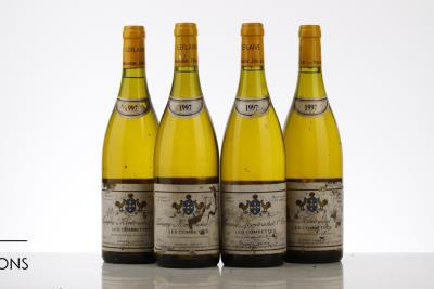 PULIGNY MONTRACHET LES COMBETTES 1997 - Leflaive - 4 Bottles