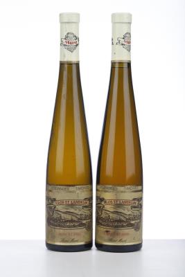 MUSCAT VENDANGES TARDIVES CLOS ST LANDELIN 2005 - Rene Mure - 2 * 0.50 Litre Bottles