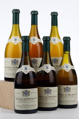 MEURSAULT 1 ER CRU 1997 - Chateau de Meursault - 6 Bottles