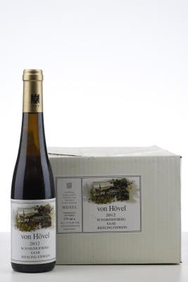 SCHARZHOFBERG SAAR RIESLING EISWEIN 2012 - Von Hovel - 6 x 0,375Ltr - Oc 6