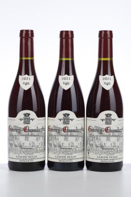 GEVREY CHAMBERTIN 2021 - Claude Dugat - 3 Bottles