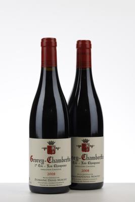 GEVREY CHAMBERTIN LES CHAMPEAUX 2008 - Denis Mortet - 2 Bottles