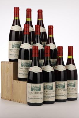 CLOS VOUGEOT 1990 - Jacques Prieur - 10 Bottles - Owc 12