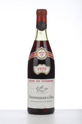 CLOS VOUGEOT 1975 - Geisweiler - 1 Bottle