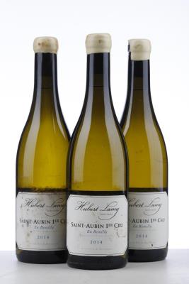 SAINT AUBIN BLANC EN REMILLY 2014 - Hubert Lamy - 3 Bottles