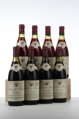 CHAMBOLLE MUSIGNY LES FOUCHERES 1976 - Grafe Lecocq - 8 Bottles