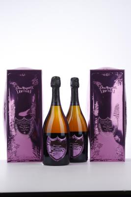 DOM PERIGNON ROSE LADY GAGA 2008 - Moet et Chandon - 2 Bottles - Metalbox