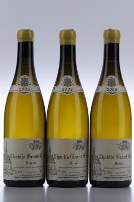 CHABLIS VALMUR 2008 - Francois Raveneau - 3 Bottles