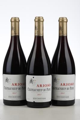 CHATEAUNEUF DU PAPE ARIOSO 2017 - Rotem et Mounir Saouma - 3 Bottles