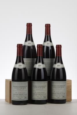 GEVREY CHAMBERTIN CLOS ST JACQUES 2000 - Bruno Clair - 5 Bottles