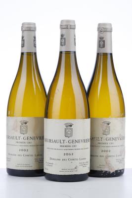 MEURSAULT GENEVRIERES 2002 - Comtes Lafon - 3 Bottles