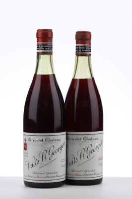 NUITS ST GEORGES 1970 - Grivelet - 2 Bottles