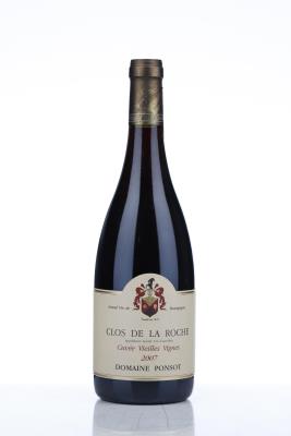 CLOS DE LA ROCHE VIEILLES VIGNES 2007 - Ponsot - 1 Bottle