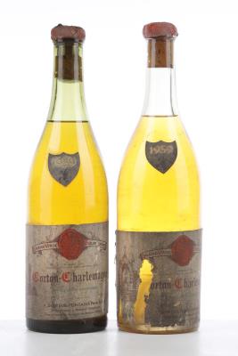CORTON CHARLEMAGNE 1959 - P. Dubreuil Fontaine - 2 Bottles