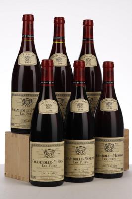 CHAMBOLLE MUSIGNY LES FUEES 1998 - Louis Jadot - 6 Bottles