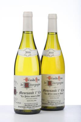 MEURSAULT LA PIECE SOUS LE BOIS 2010 - Paul Pernot - 2 Bottles