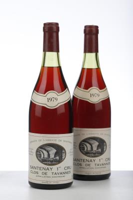 SANTENAY CLOS DE TAVANNES 1979 - Domaine de l'Abbaye de Santenay - Louis Clair - 2 Bottles