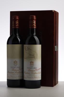 MOUTON ROTHSCHILD 1993 - Mc  Original Label + US Label - 2 Bottles - Owc 2