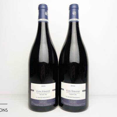 CLOS VOUGEOT LE GRAND MAUPERTUIS 2006 - Anne Gros - 2 Magnums