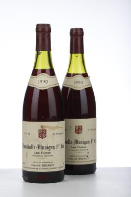 CHAMBOLLE MUSIGNY LES FUEES 1990 - Herve Sigaut - 2 Bottles