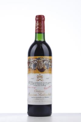 MOUTON ROTHSCHILD 1987 - Mc - 1 Bottle