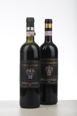 BRUNELLO DI MONTEPULCIANO PIANROSSO 2001 + 2006   - Ciacci Piccolomini D'Aragona - 2 Bottles