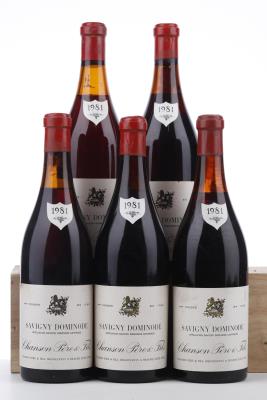 SAVIGNY LES BEAUNE LA DOMINODE 1981 - Chanson - Mb - 5 Bottles