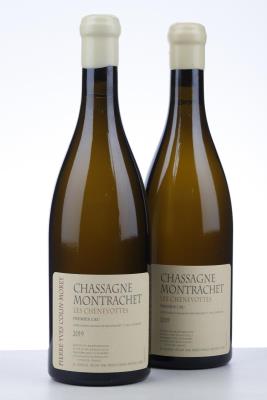 CHASSAGNE MONTRACHET BLANC LES CHENEVOTTES 2019 - Pierre Yves Collin Morey - 2 Bottles