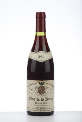 CLOS DE LA ROCHE 1990 - Guy Castagnier - 1 Bottle