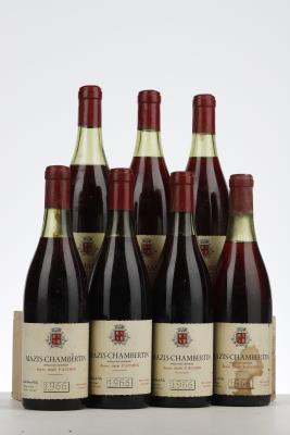 MAZIS CHAMBERTIN RESERVE ANDRE VAUCHER 1966 - Vaucher Pere et Fils - 7 Bottles - Oc 12