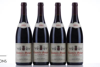 CHAMBOLLE MUSIGNY LES CRAS 2005 - Ghislaine Barthod - 4 Bottles